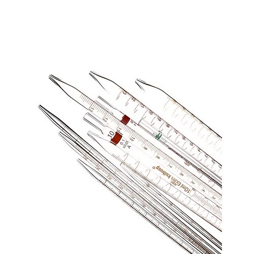 Ring-Marked Graduated Glass Pipettes/Droppers - Single Mark, Rubber Bulb - Image 4